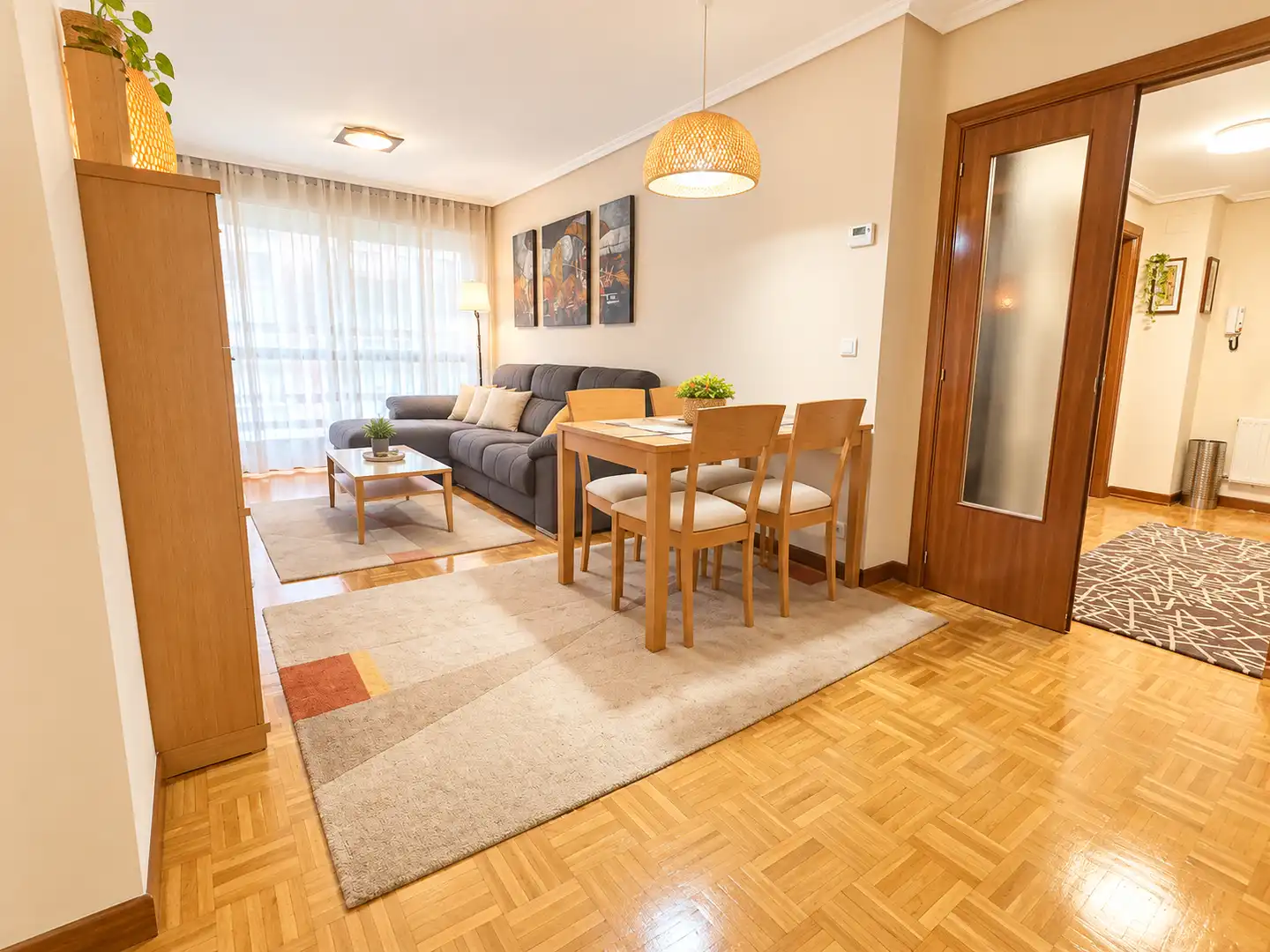 Sala de estar de Piso en venta en Begoña - Santutxu