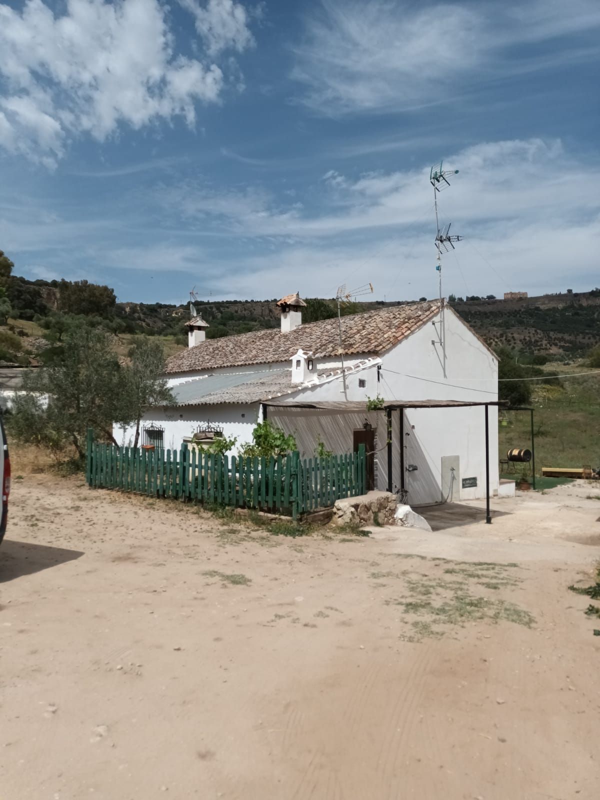 Exterior view of Country house for sale in Ronda  with Furnished