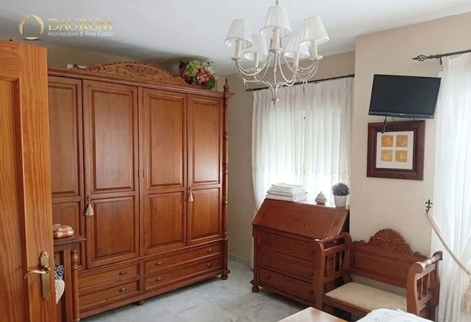 Habitación de Casa adosada en venta en Málaga con Aire acondicionado, Calefacción y Terraza