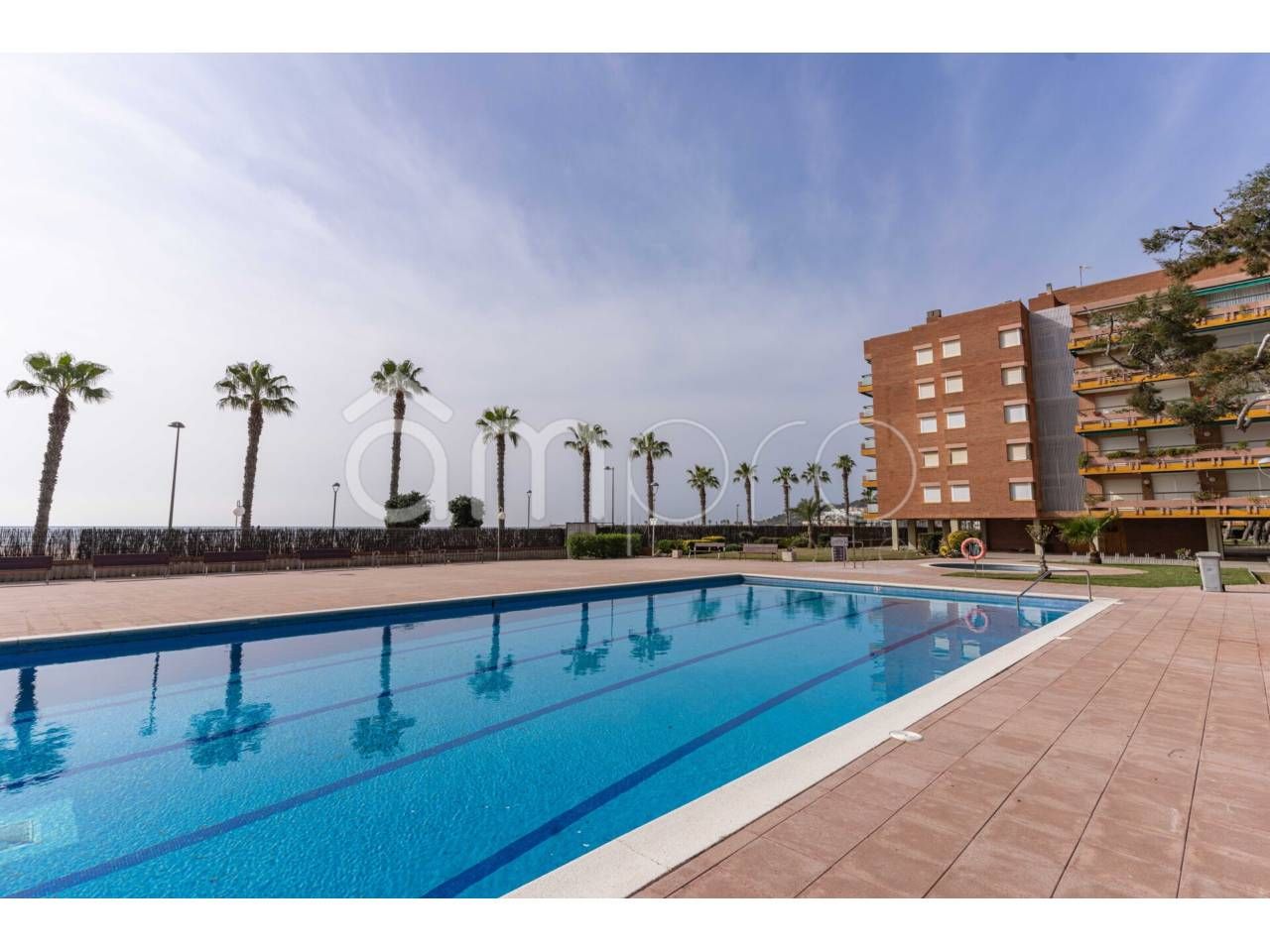 Swimming pool of Flat for sale in Torredembarra  with Air Conditioner, Heating and Terrace