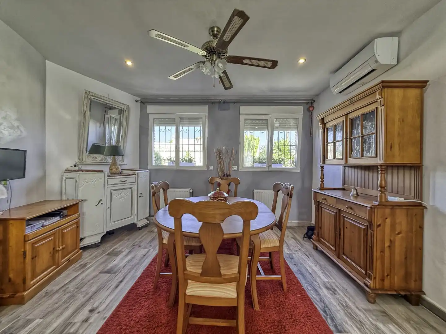 Dining room of Houses for sale in Els Poblets  with Air Conditioner, Heating and Terrace