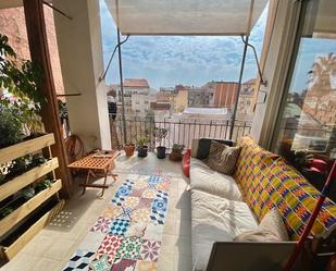 Balcony of Attic to rent in  Barcelona Capital  with Heating, Parquet flooring and Terrace