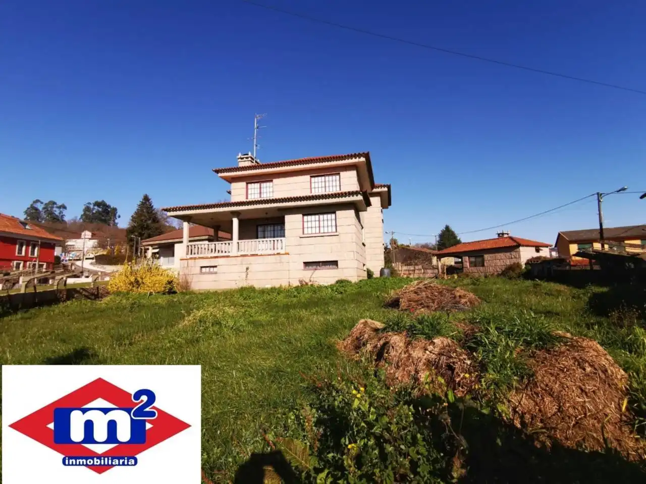 Vista exterior de Casa o chalet de alquiler en Mos con Calefacción y Terraza