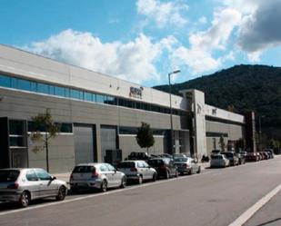 Vista exterior de Nau industrial de lloguer en Llinars del Vallès