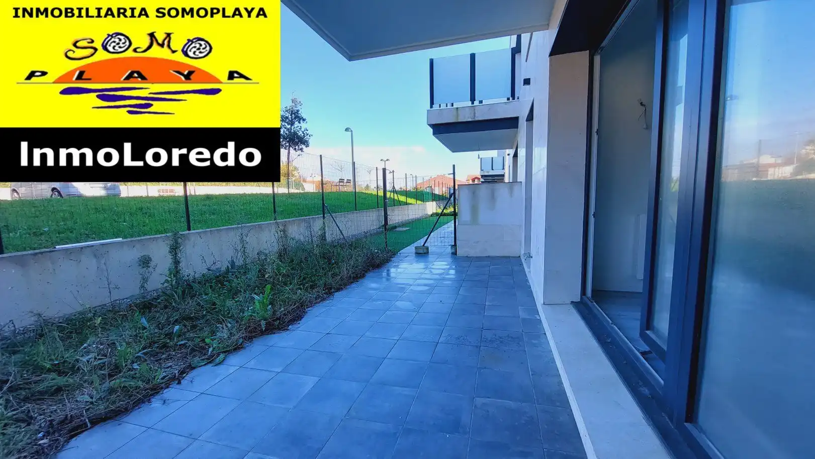 Außenansicht von Wohnung zum Verkauf in Ribamontán al Mar mit Heizung, Privatgarten und Terrasse
