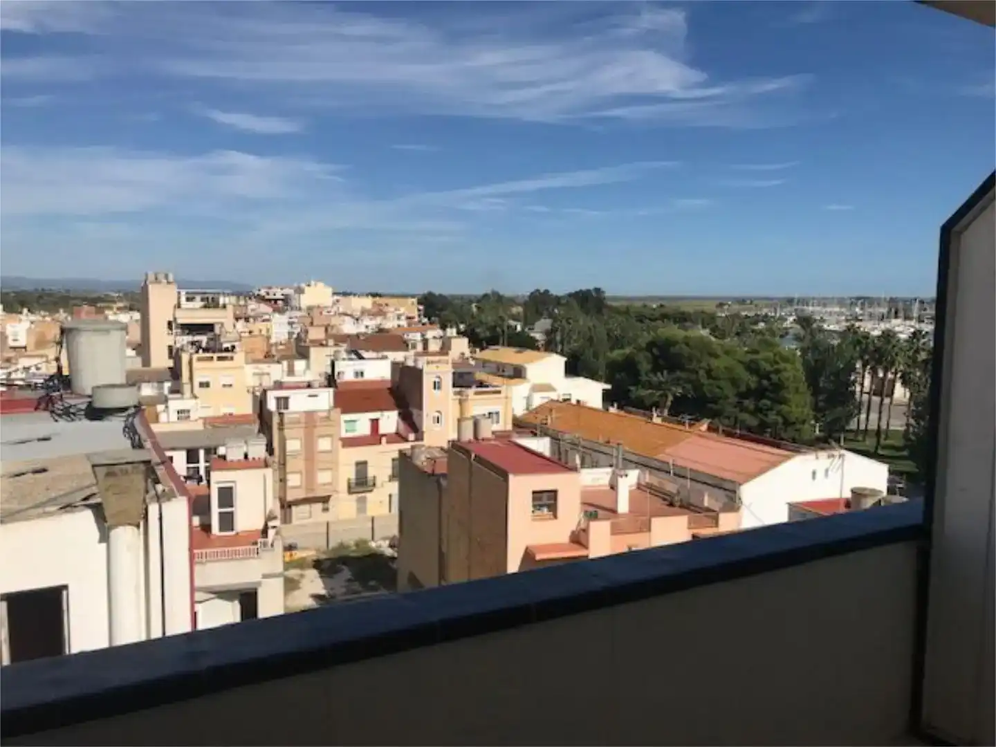Vista exterior de Pis en venda en La Ràpita amb Aire condicionat, Moblat i Balcó