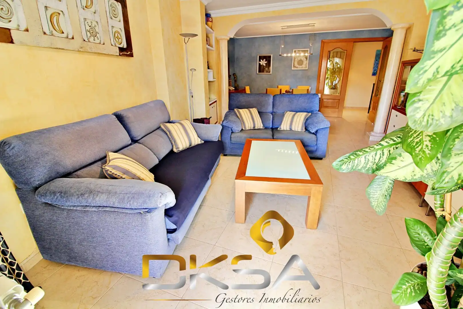 Living room of Duplexes for sale in L'Alcora  with Terrace, Storage room and Furnished
