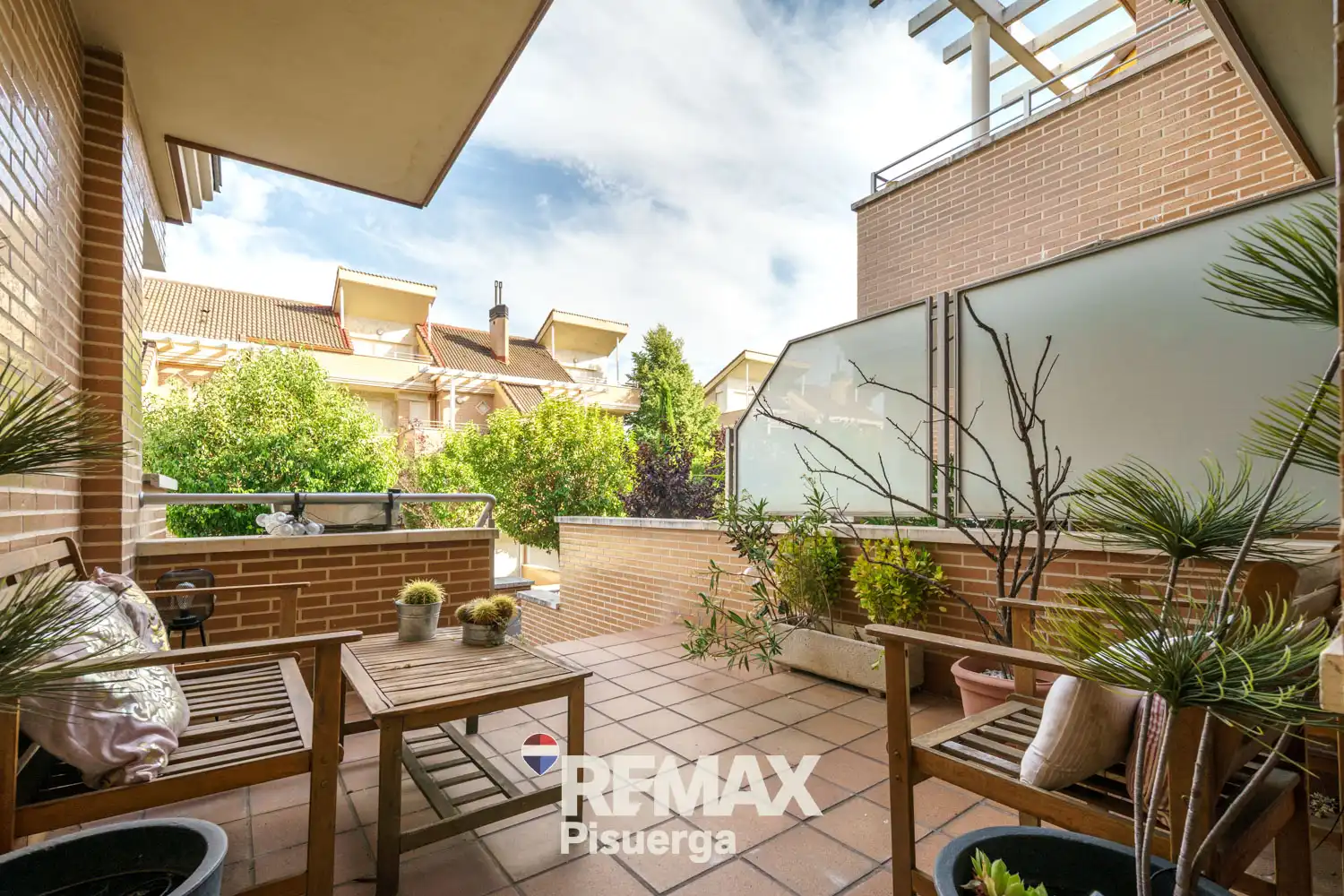 Terrassa de Casa o xalet en venda en Valladolid amb Aire condicionat, Calefacció i Jardí privat