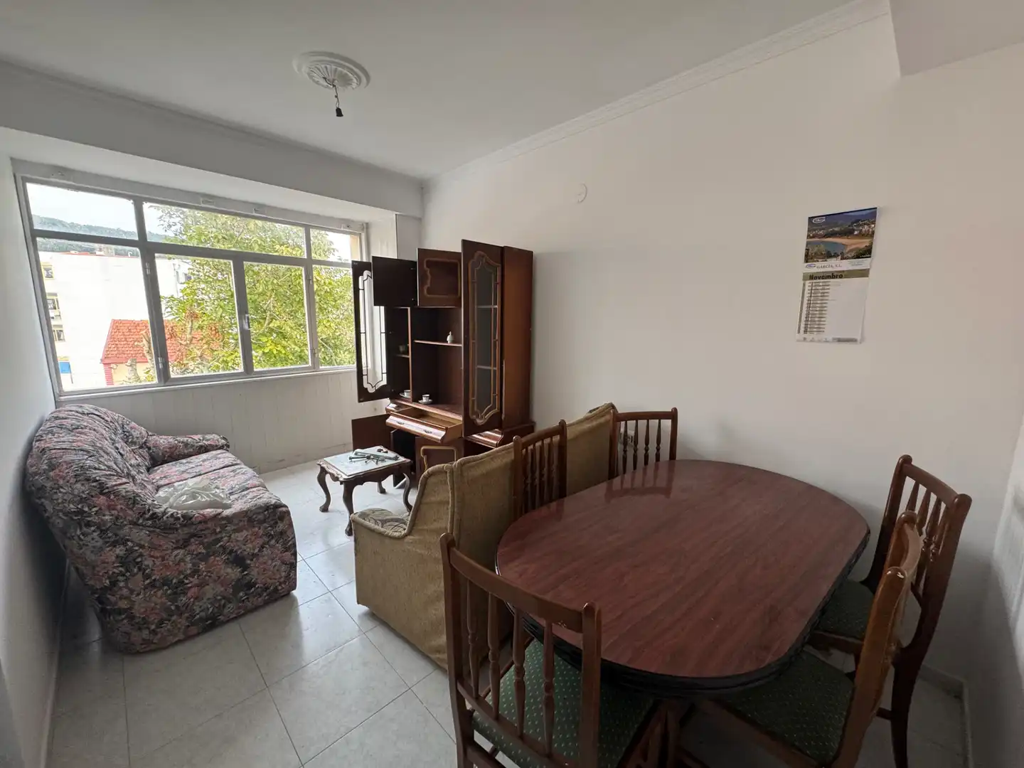 Sala de estar de Piso en venta en Cedeira con Aire acondicionado, Calefacción y Trastero