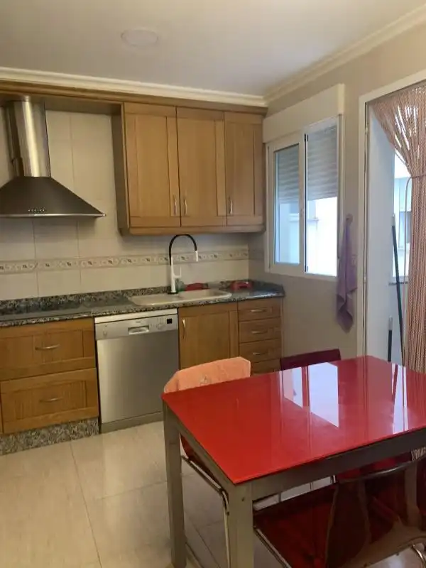 Kitchen of Flat for sale in Aspe  with Air Conditioner, Heating and Private garden