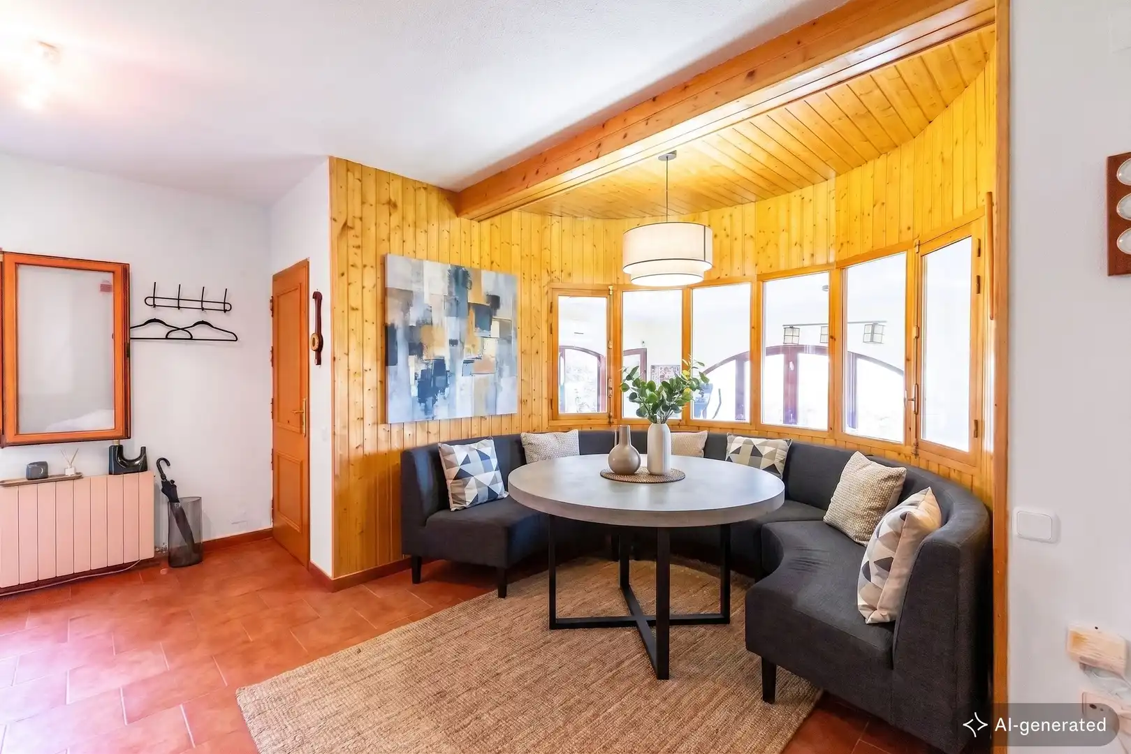 Comedor de Casa o chalet en venta en El Casar con Aire acondicionado, Calefacción y Jardín privado
