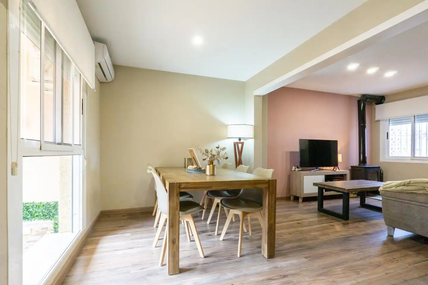 Dining room of Detached homes for sale in Santa Pola  with Air Conditioner, Terrace and Storage room