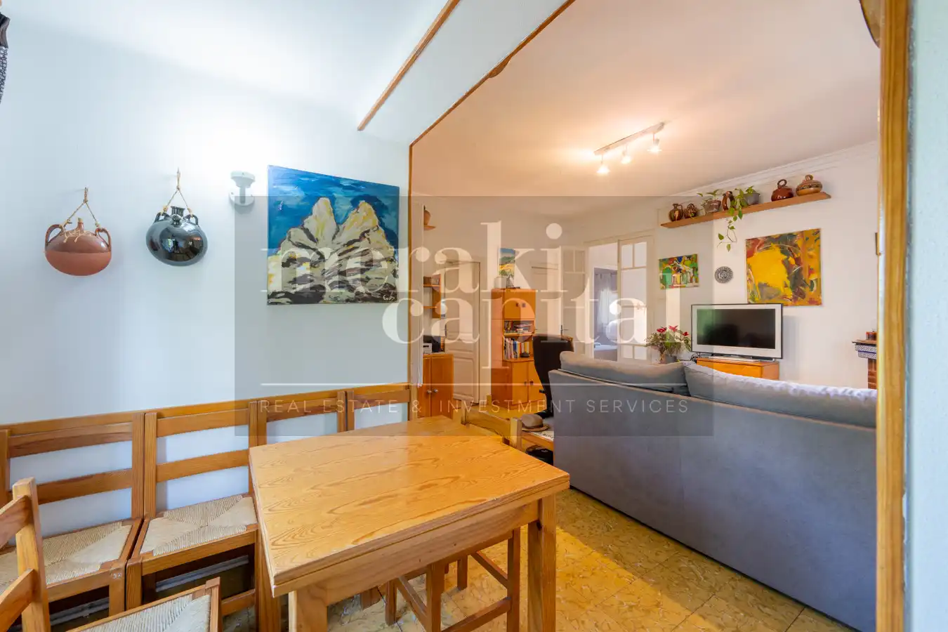 Sala de estar de Casa o chalet en venta en Sant Cugat del Vallès con Calefacción, Jardín privado y Terraza
