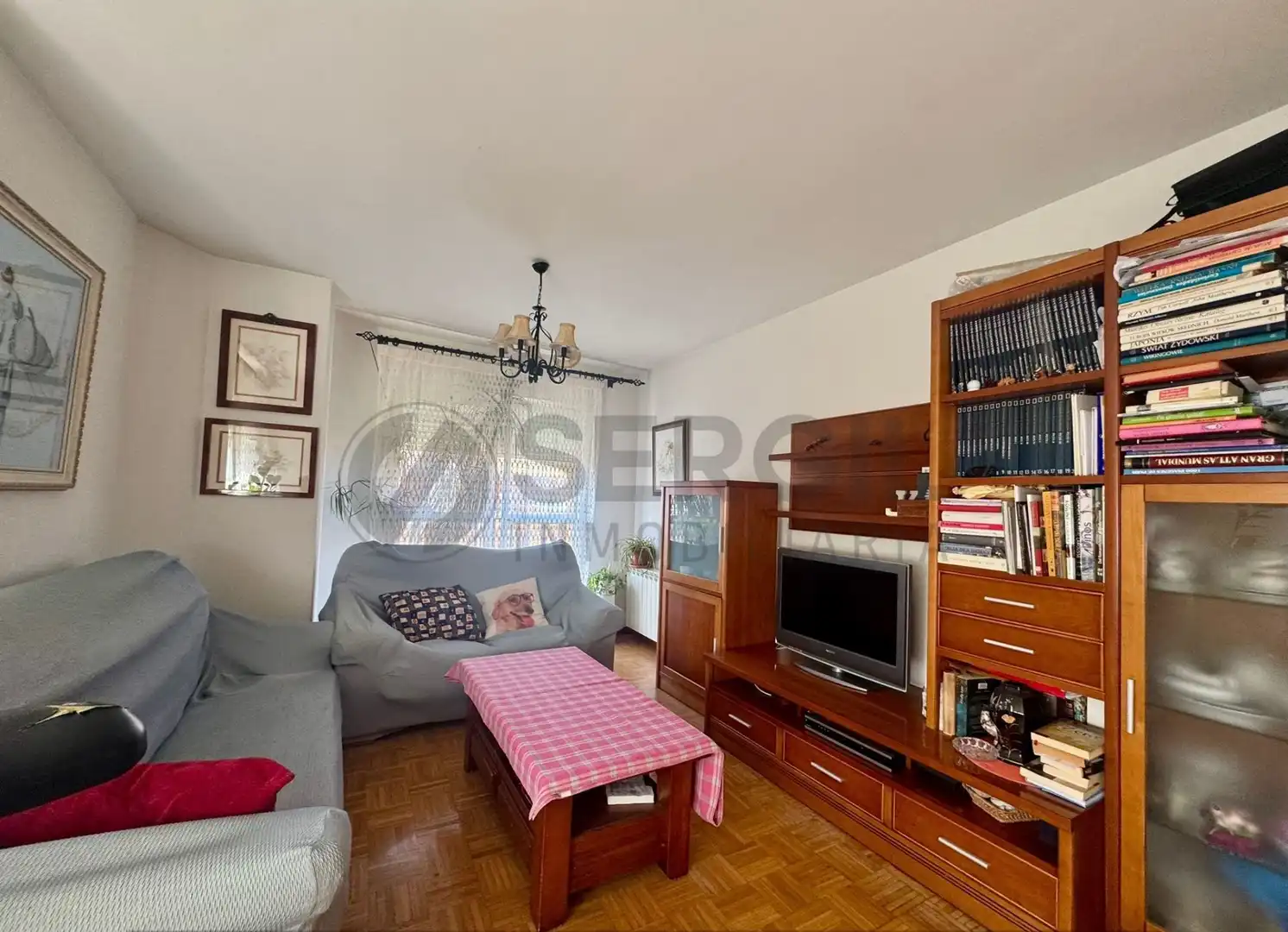 Wohnzimmer von Wohnung zum Verkauf in Palazuelos de Eresma mit Heizung, Abstellraum und Möbliert