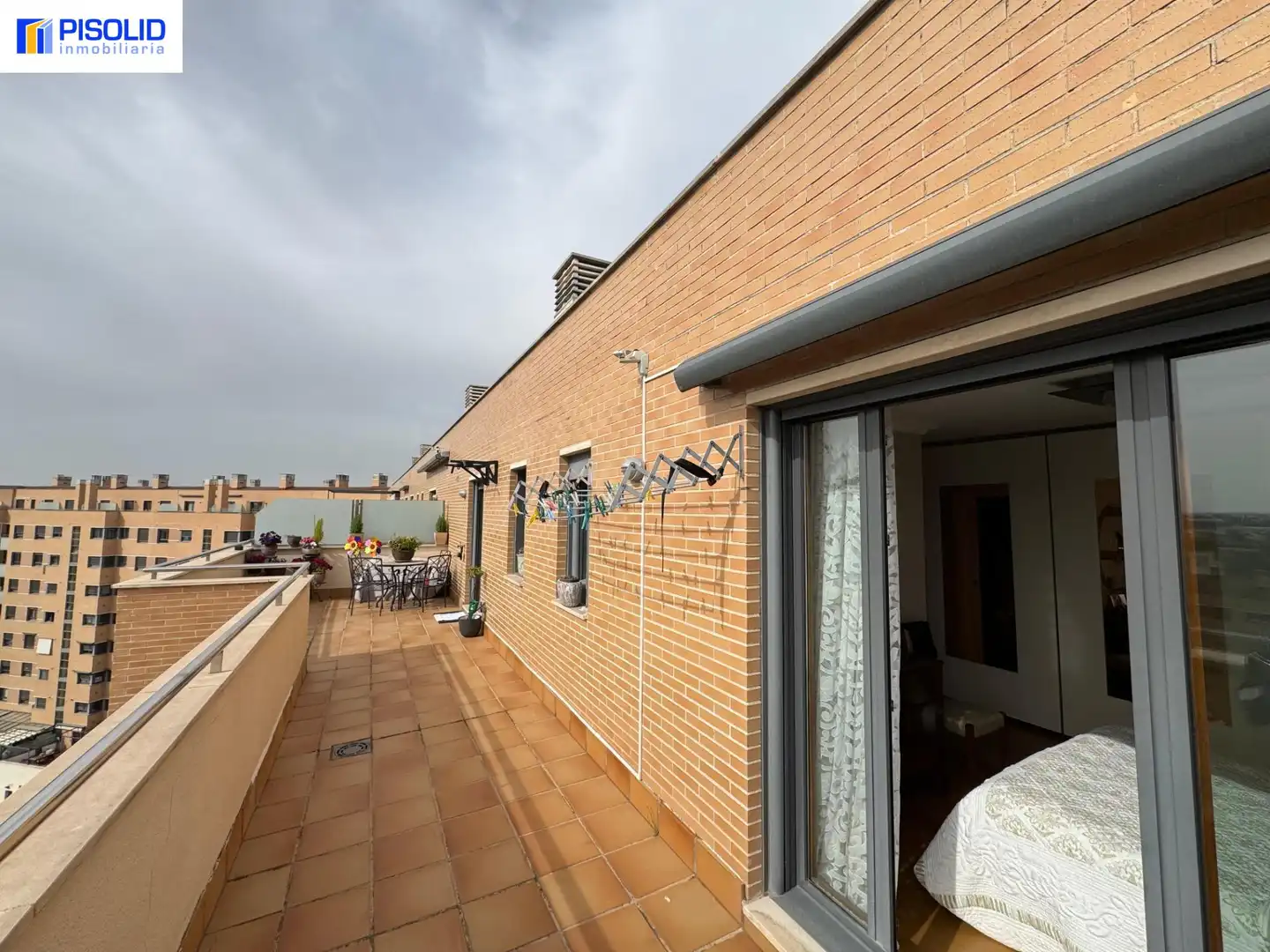 Terraza de Ático en venta en Valladolid con Calefacción, Parquet y Terraza