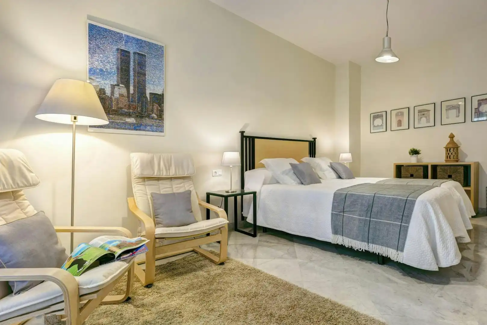 Habitación de Piso de alquiler en Sevilla con Aire acondicionado, Calefacción y Lavadora