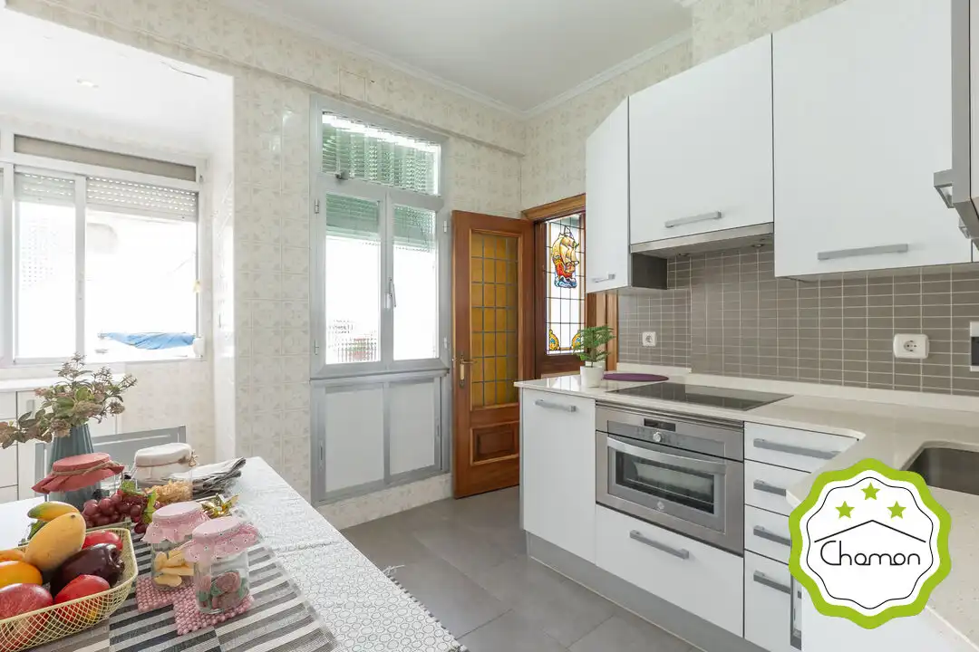 Kitchen of Flat for sale in Bilbao   with Heating and Balcony