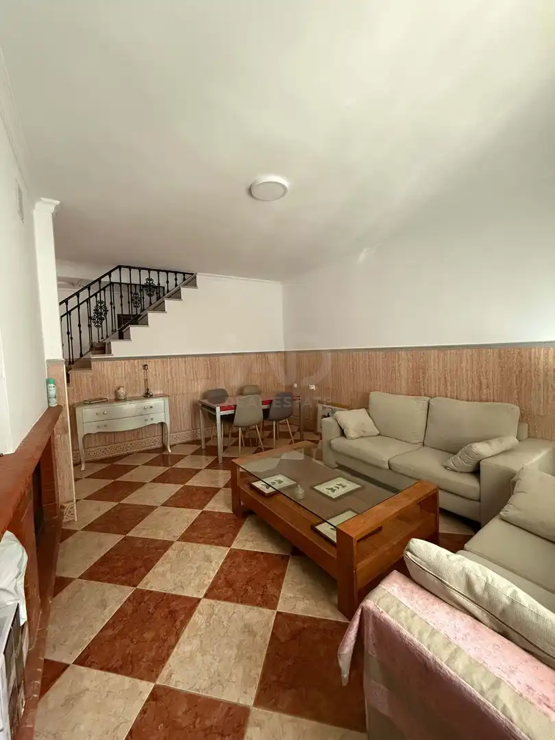 Sala de estar de Casa o chalet en venta en Lepe con Aire acondicionado, Calefacción y Terraza