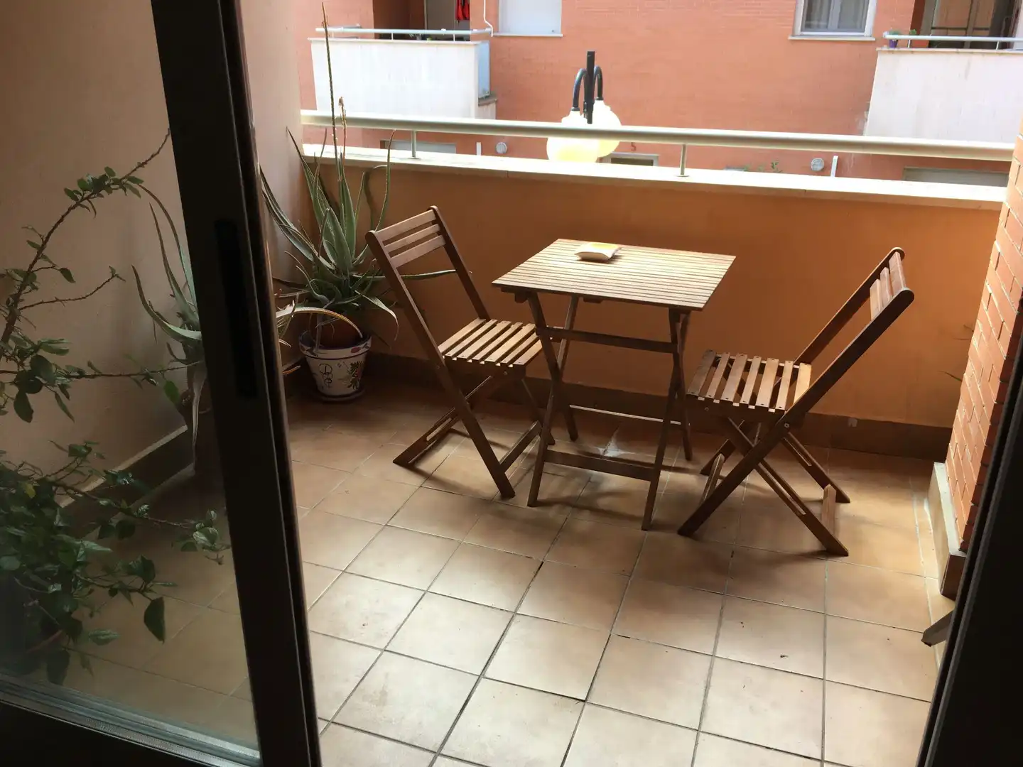 Terrasse von Wohnung zum Verkauf in Mérida mit Klimaanlage, Heizung und Abstellraum