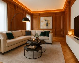 Living room of Flat to rent in  Barcelona Capital  with Air Conditioner, Heating and Furnished