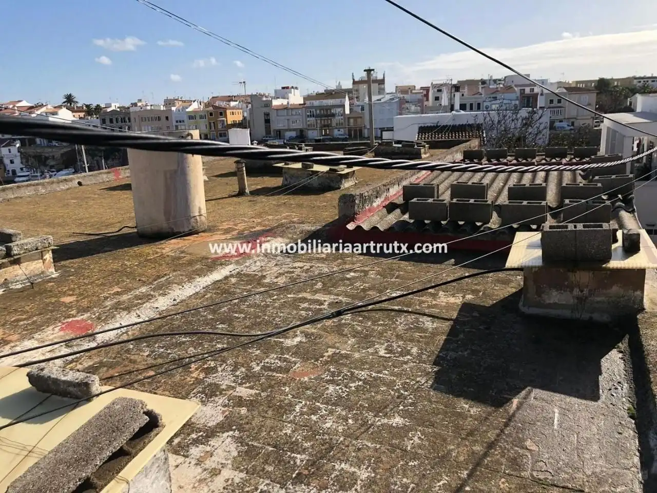 Exterior view of Industrial buildings for sale in Ciutadella de Menorca