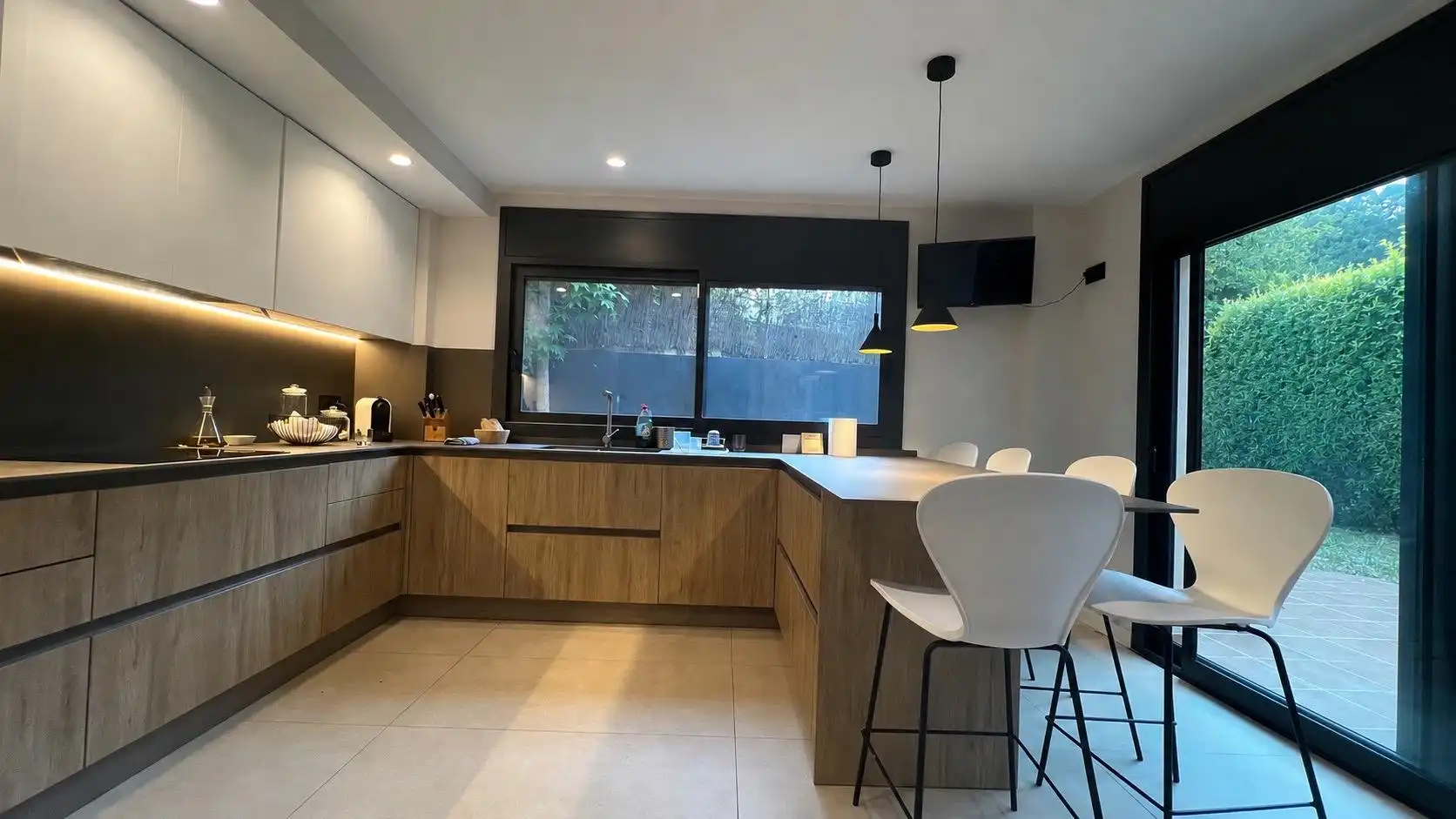 Cuina de Casa o xalet en venda en Argentona amb Aire condicionat, Calefacció i Parquet