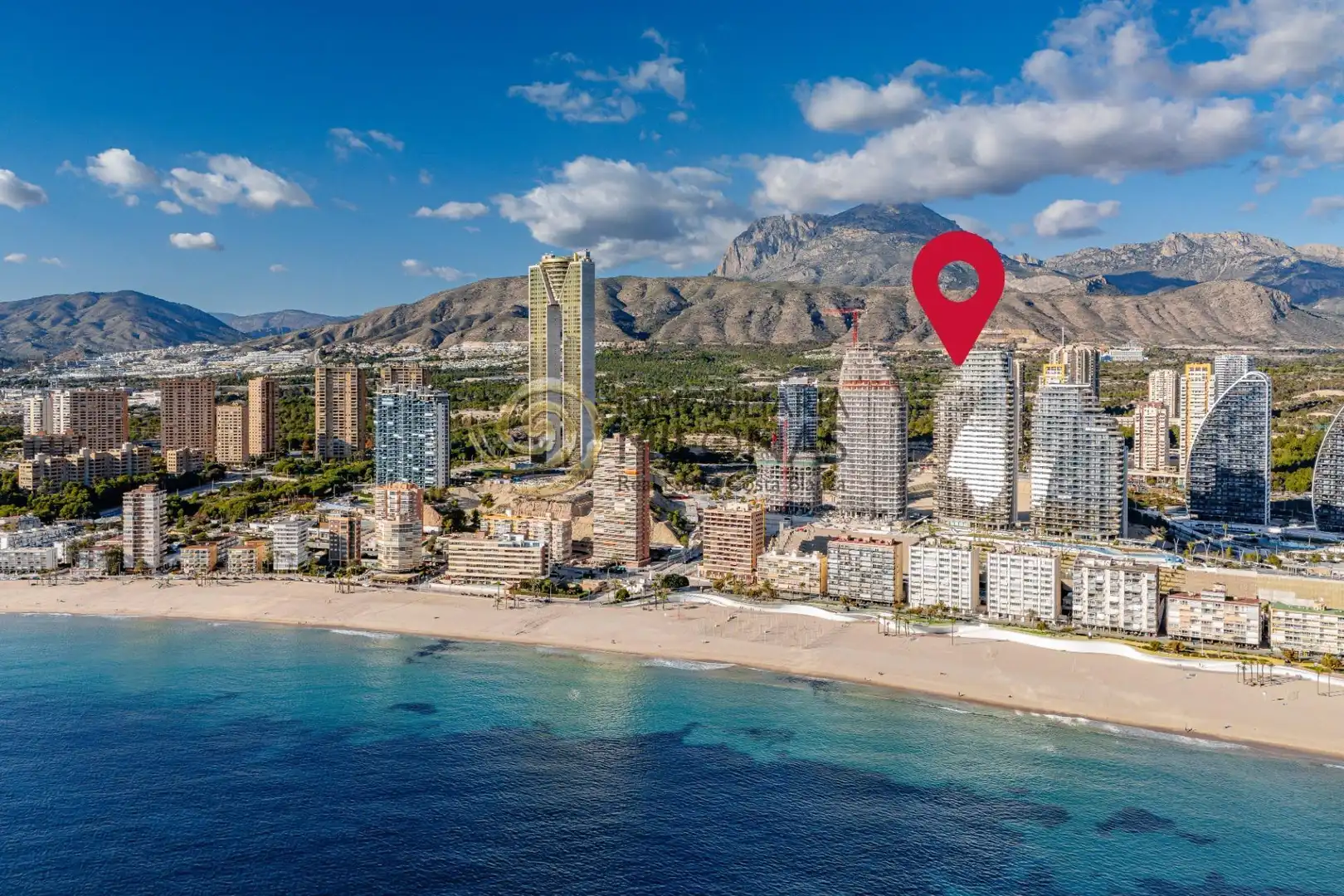 Vista exterior de Apartament en venda en Benidorm amb Aire condicionat, Terrassa i Traster
