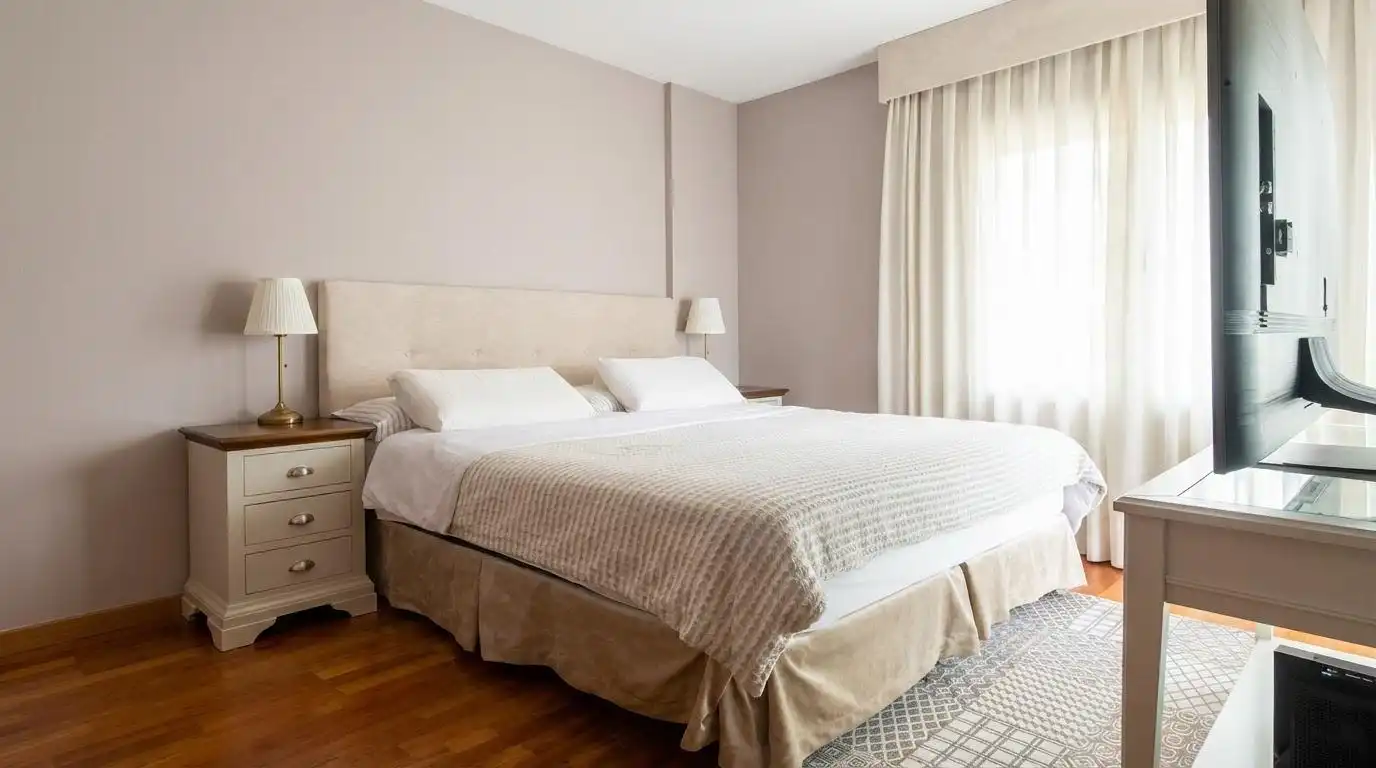 Habitación de Casa adosada en venta en Alicante / Alacant con Aire acondicionado, Jardín privado y Terraza