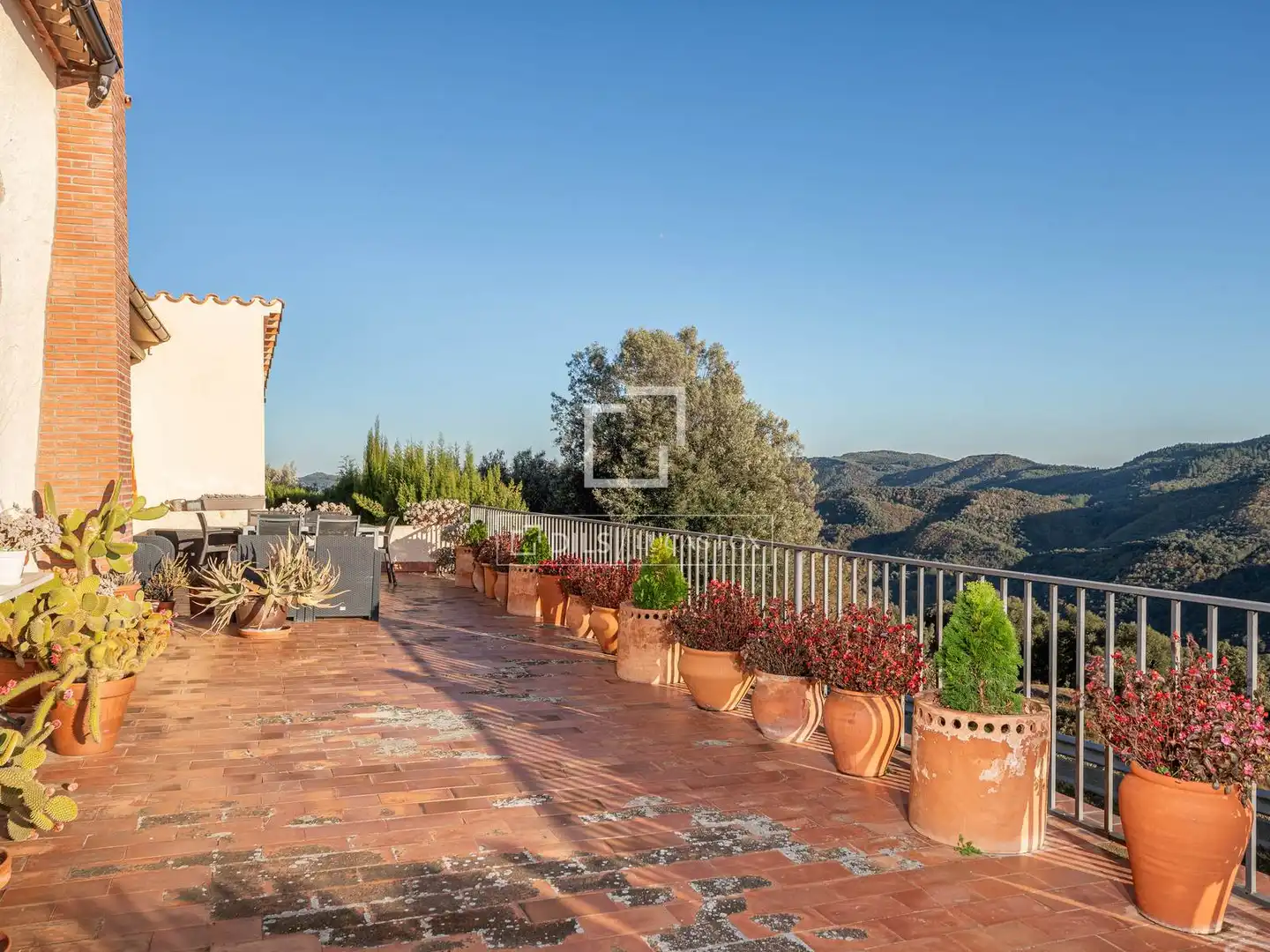 Terraza de Finca rústica en venta en Arbúcies con Aire acondicionado, Calefacción y Jardín privado