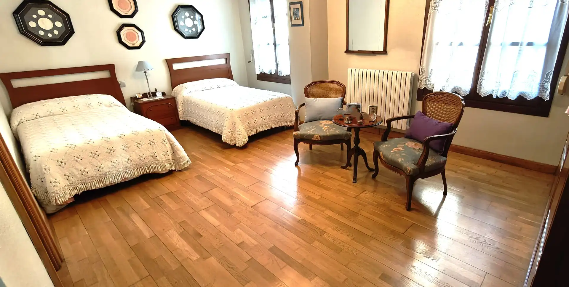 Bedroom of Flat for sale in Zaragoza  with Air Conditioner, Heating and Parquet flooring