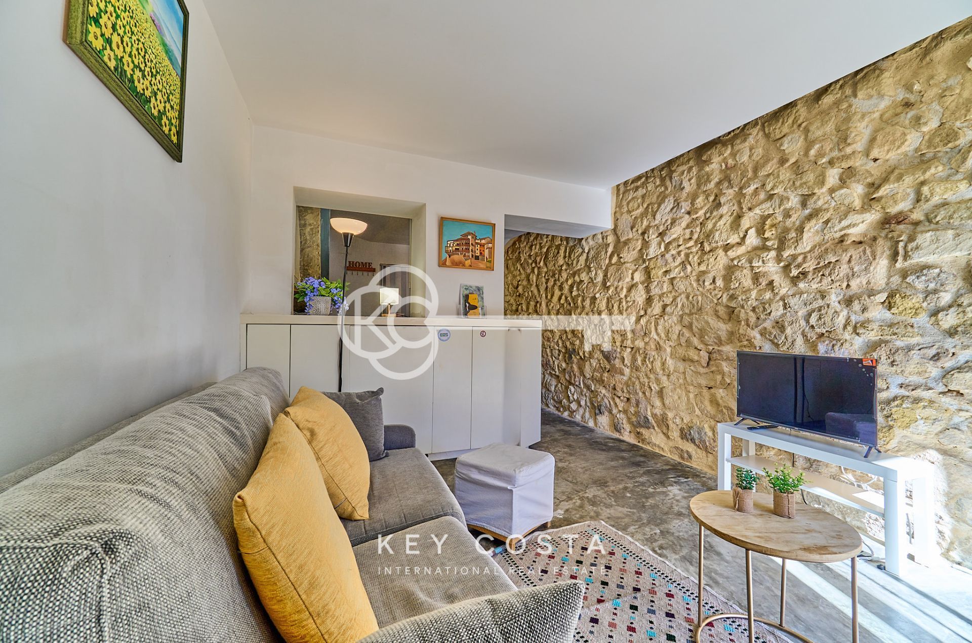 Living room of Duplex for sale in Alicante / Alacant  with Air Conditioner