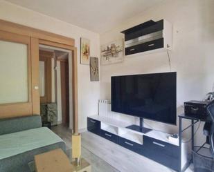 Living room of Flat for sale in  Madrid Capital  with Air Conditioner, Heating and Private garden