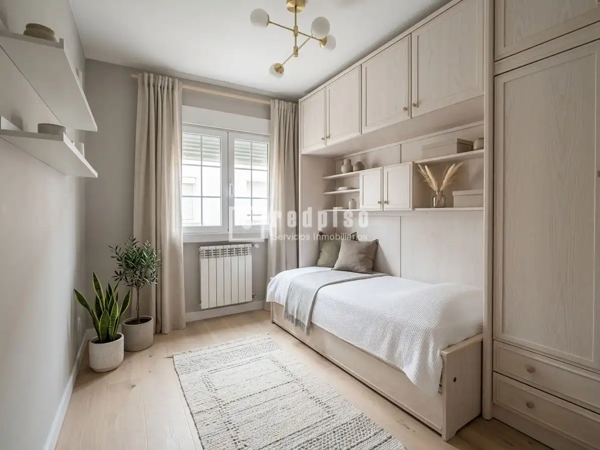 Habitación de Piso en venta en Madrid con Calefacción, Parquet y Terraza