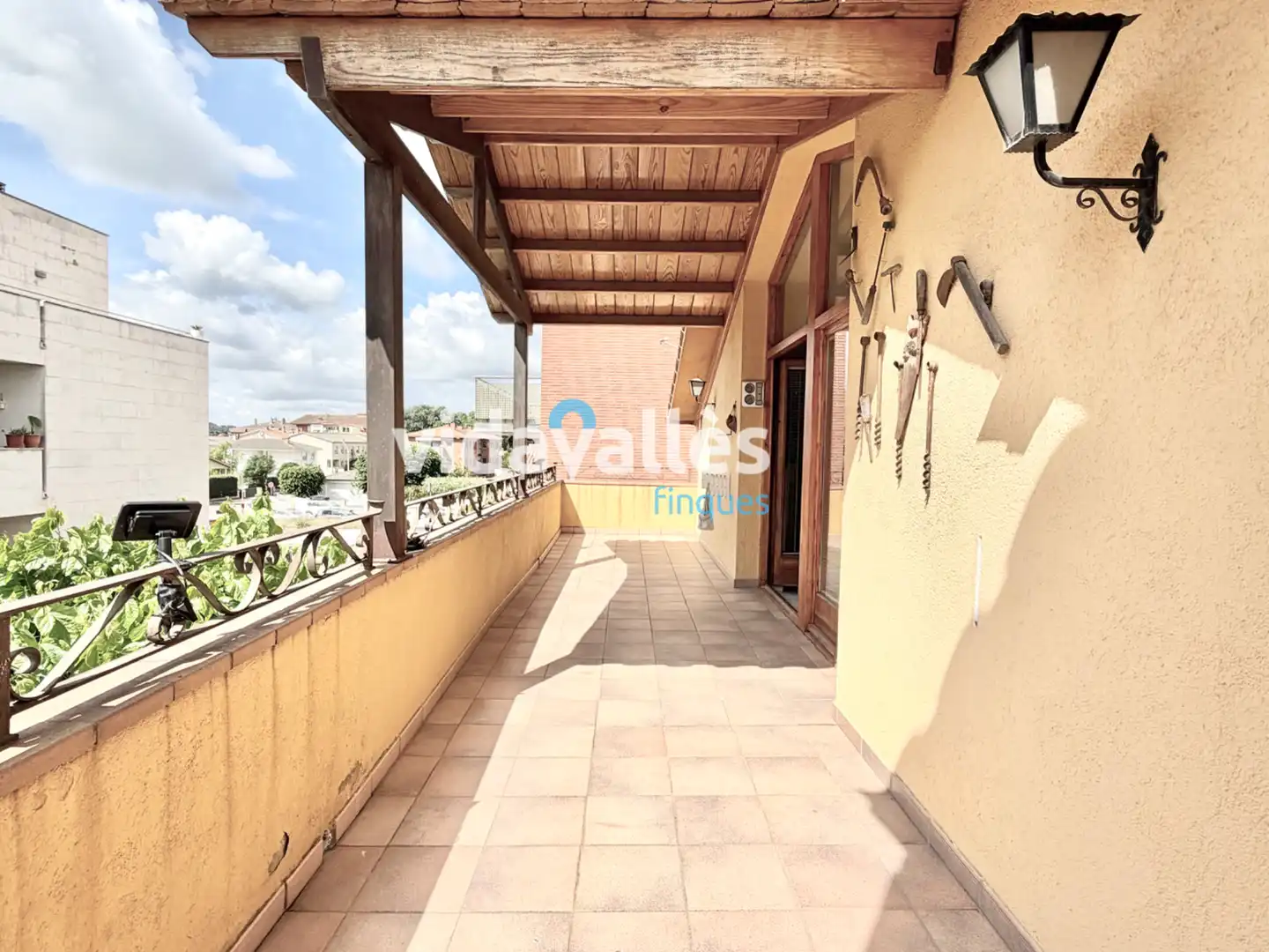Terrassa de Casa o xalet en venda en Cardedeu amb Calefacció, Jardí privat i Parquet