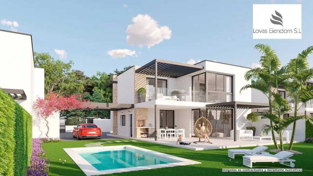 Casa o xalet en venda en L'Alfàs del Pi amb Aire condicionat, Jardí privat i Terrassa