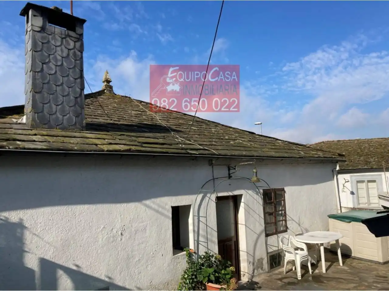 Vista exterior de Casa o chalet en venta en Lugo con Calefacción, Terraza y Alarma