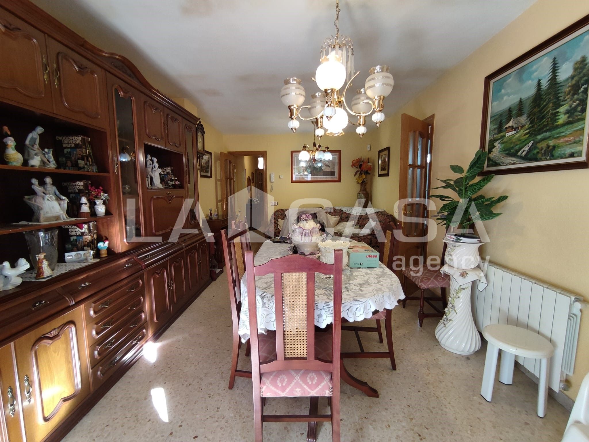 Dining room of Flat for sale in Santa Coloma de Gramenet  with Heating and Balcony