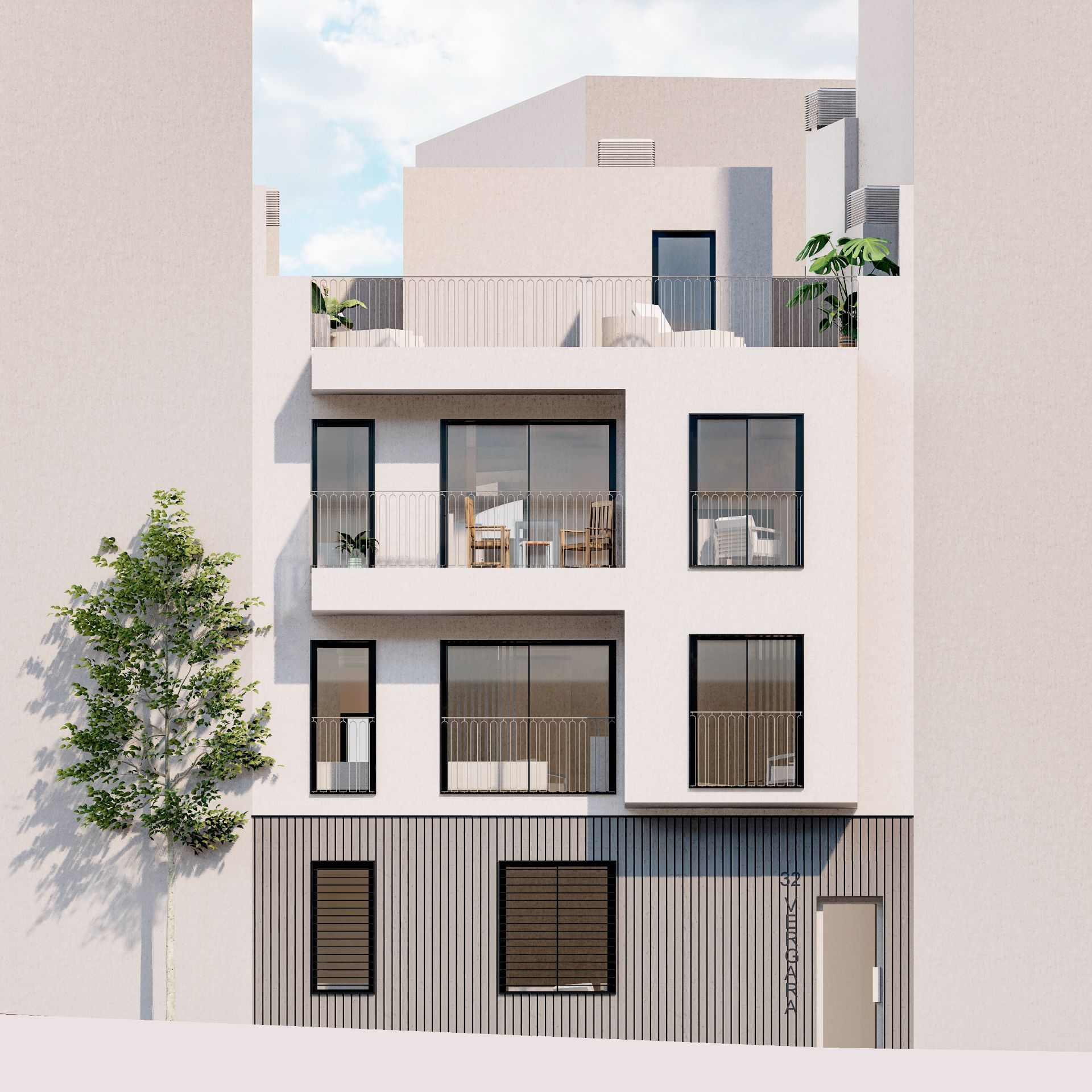 Exterior view of Attic for sale in Málaga Capital  with Terrace