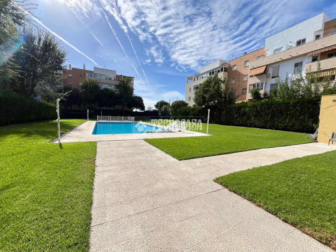 Swimming pool of Flat for sale in Mairena del Aljarafe  with Air Conditioner, Terrace and Community pool