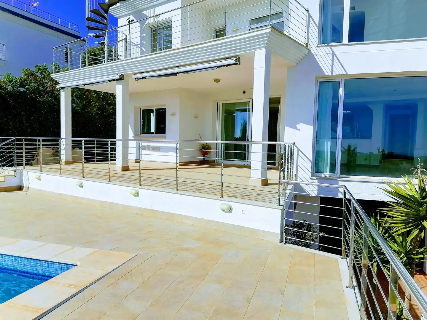 Terraza de Casa o chalet de alquiler en Calvià con Aire acondicionado, Calefacción y Jardín privado