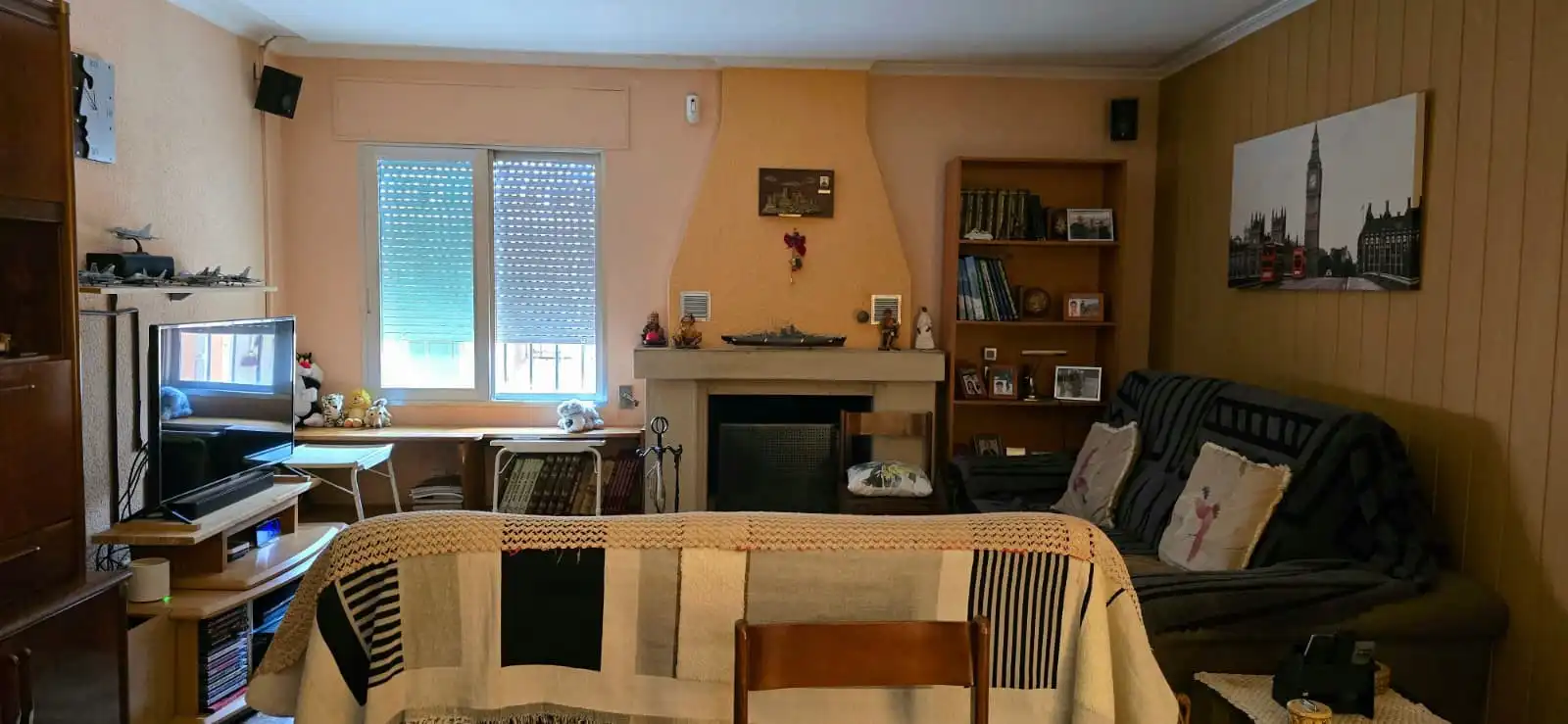 Sala de estar de Casa o chalet en venta en Callosa d'en Sarrià con Aire acondicionado, Terraza y Piscina