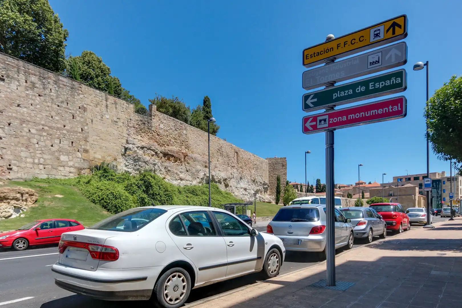 Parking of Flat for sale in Salamanca  with Air Conditioner, Heating and Balcony