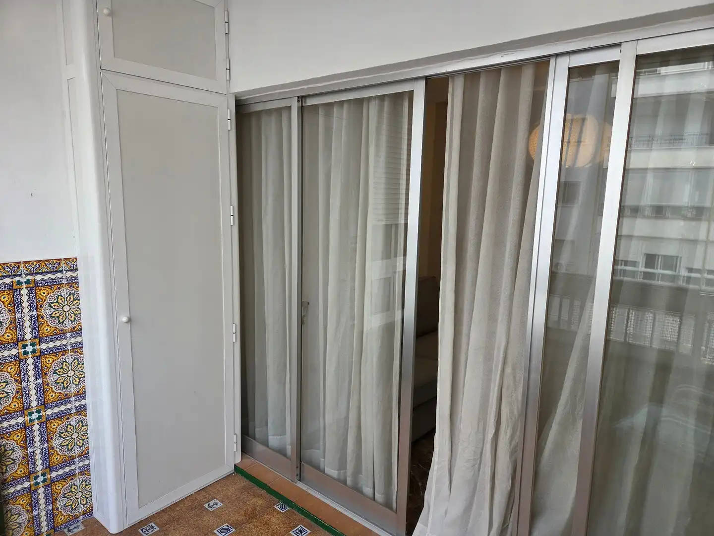 Bedroom of Flat for rent in Málaga  with Air Conditioner, Terrace and Furnished