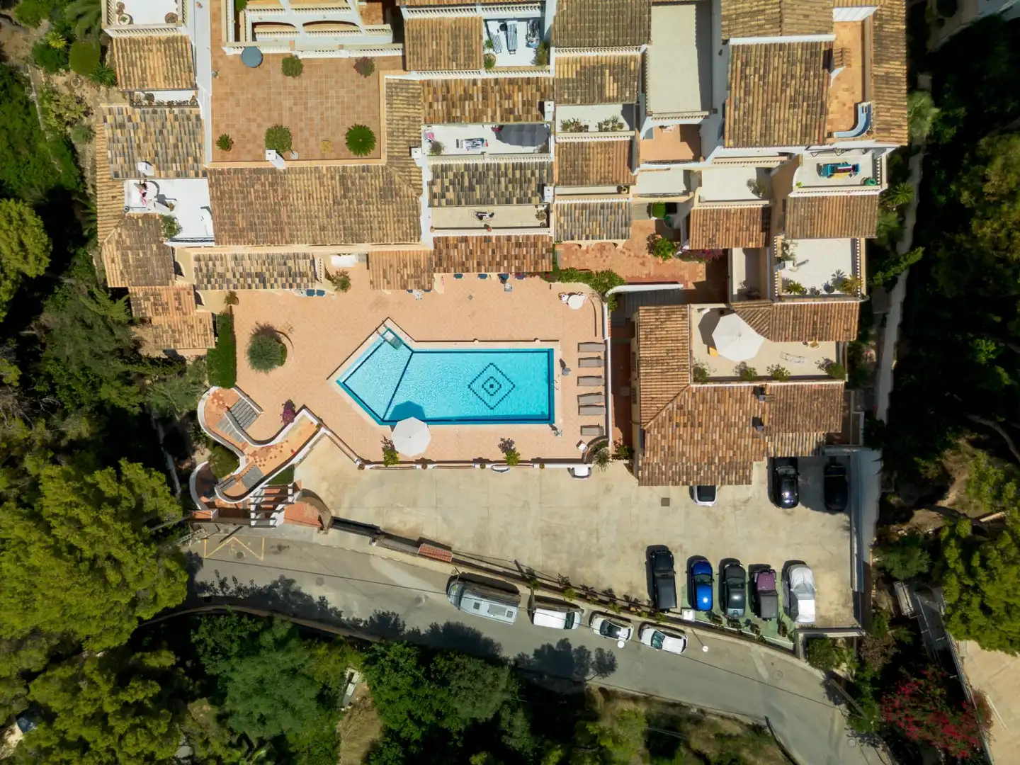 Swimming pool of Flat for sale in Calvià  with Air Conditioner, Private garden and Terrace
