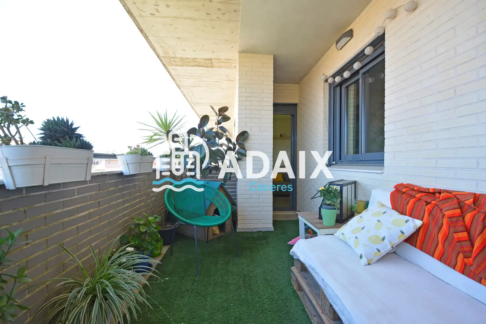 Balcony of Flat for sale in Cáceres  with Air Conditioner, Heating and Terrace