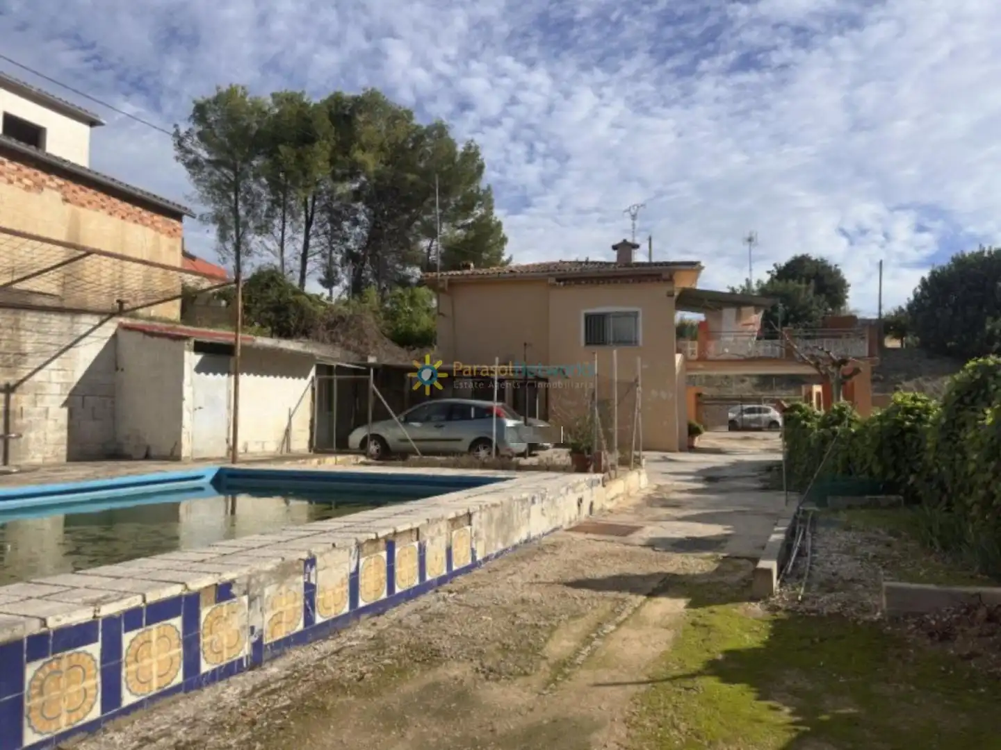 Vista exterior de Casa o chalet en venta en Albaida con Aire acondicionado, Jardín privado y Terraza