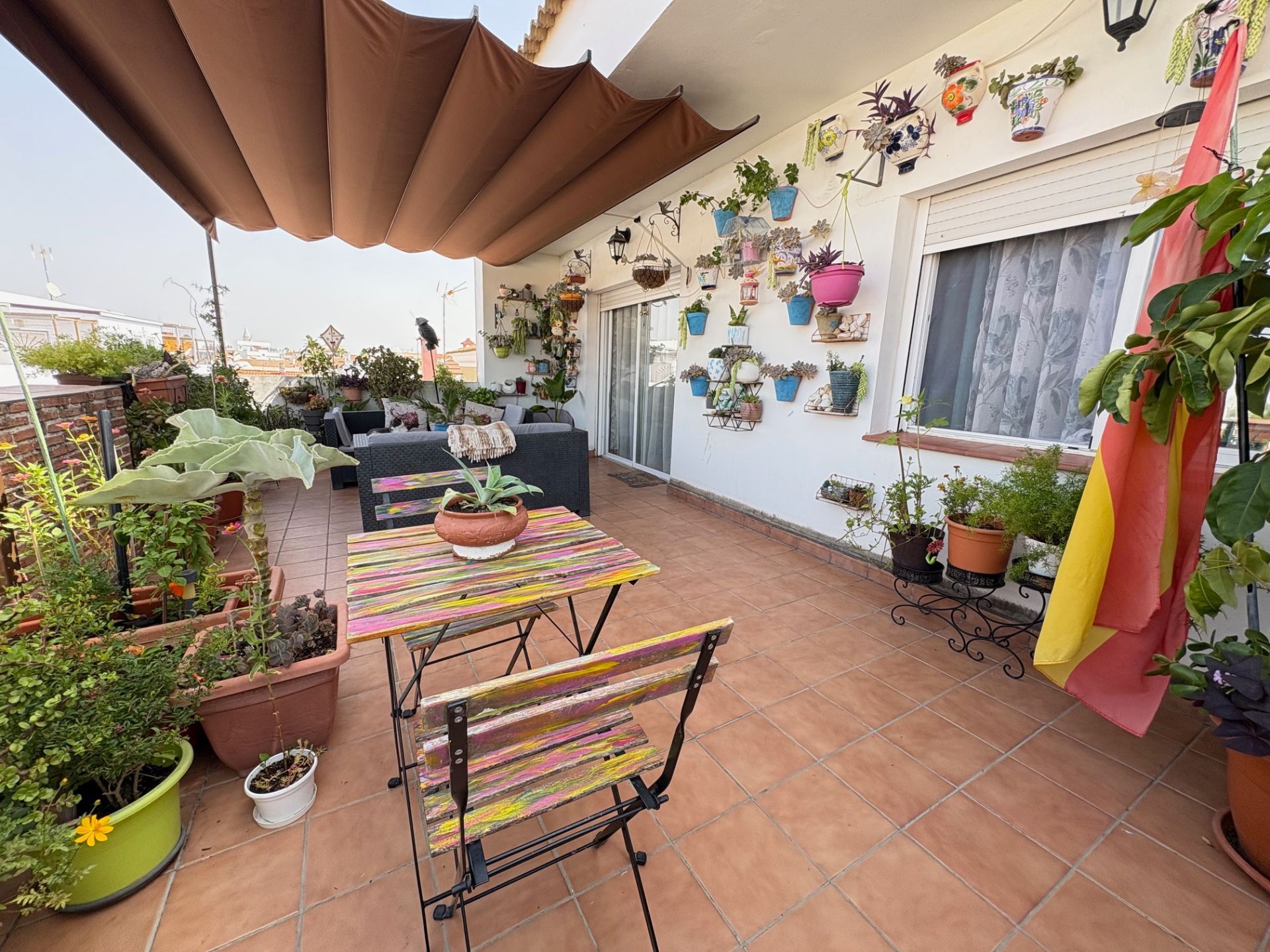 Terrasse von Dachboden zum verkauf in Aljaraque mit Terrasse und Möbliert