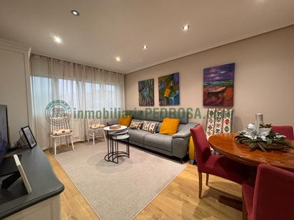 Living room of Flat for sale in Pontevedra Capital   with Heating and Storage room