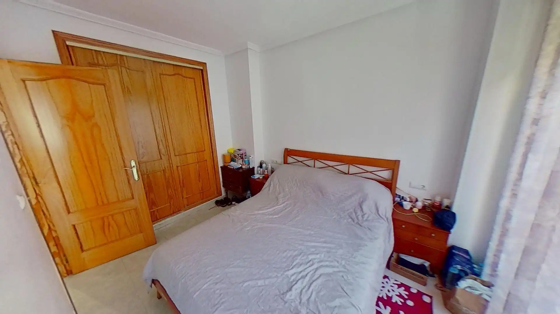 Bedroom of Flat for sale in Alicante / Alacant  with Air Conditioner, Furnished and Balcony