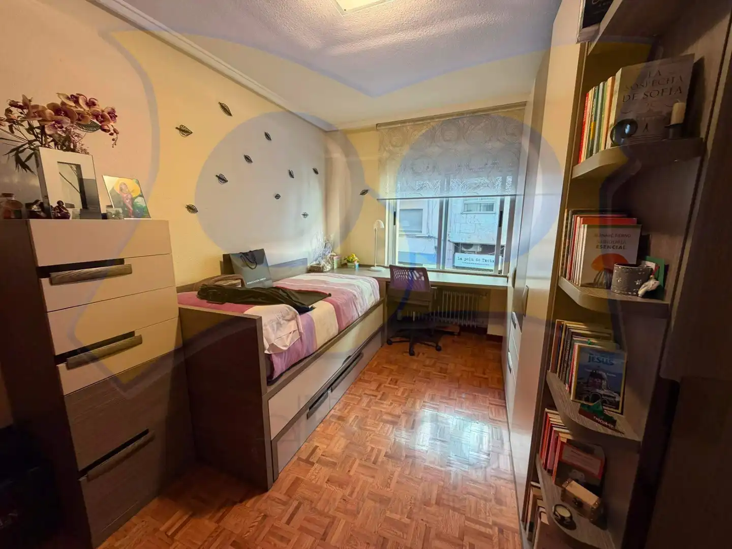 Bedroom of Flat for sale in Salamanca  with Heating and Balcony